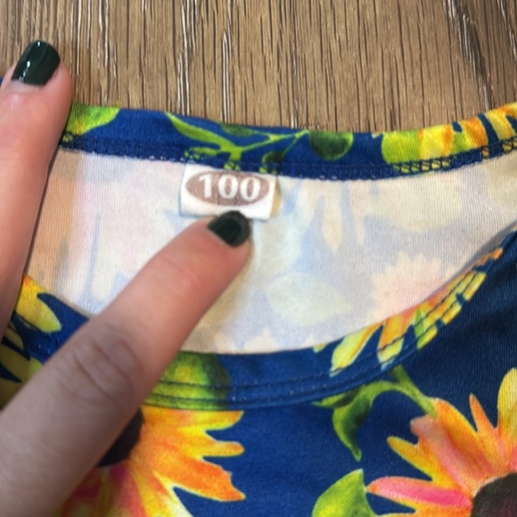 Sunflower Ruffle Romper - Picture 2 of 3